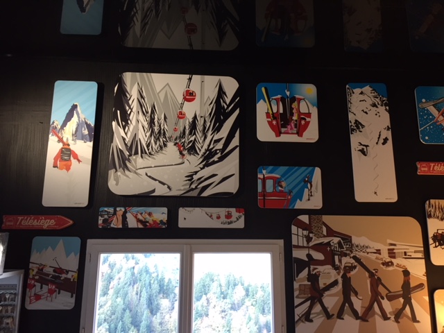 Décorations murales esprit montagne
